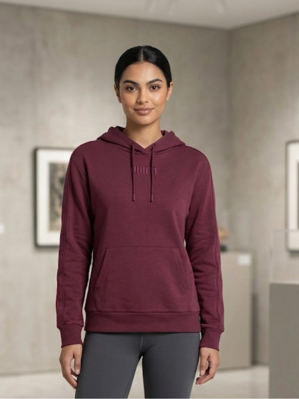 Puma Women’s Maroon Hoodie